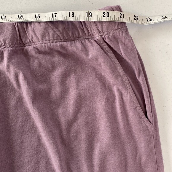 Mate the Label Lavender Tencel Organic Cotton Sleep Pant Pockets High Rise Soft - Picture 12 of 16